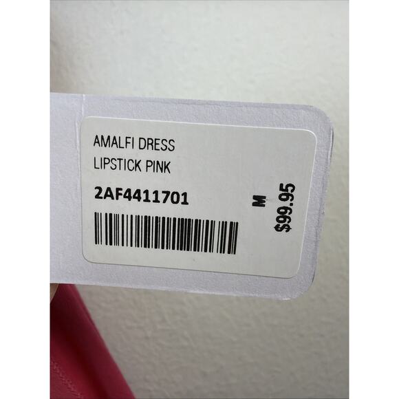 Soft Surroundings Medium Amalfi Dress Lipstick Pink NWT $100 fairy feminine - Picture 4 of 11